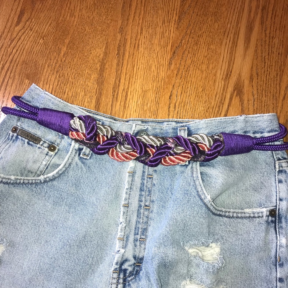 Vintage rope belt